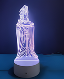 3D Illuminated Art - Mazu 3D Illusion LED Night Light 16 Colors