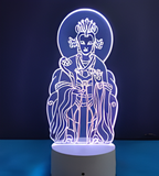 3D Illuminated Art - Queen Mother of the West 3D Illusion LED Night Light 16 Colors