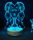3D Illuminated Art - Re:Zero - Starting Life in Another World - Rem 3D Illusion LED Night Light 16 Colors #2902