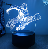 3D Illuminated Art - Marvel - Spider-Man 3D Illusion LED Night Light 16 Colors #3020