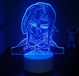 3D Illuminated Art - Seraph of the End - Ferid Bathory 3D Illusion LED Night Light 16 Colors