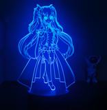 3D Illuminated Art - Seraph of the End - Krul Tepes 3D Illusion LED Night Light 16 Colors #3202