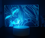3D Illuminated Art - Seraph of the End - Krul Tepes 3D Illusion LED Night Light 16 Colors #3203