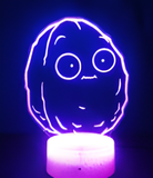 3D Illuminated Art - Plants vs. Zombies - Wall-nut 3D Illusion LED Night Light 16 Colors