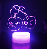 3D Illuminated Art - Plants vs. Zombies - Cherry Bomb 3D Illusion LED Night Light 16 Colors