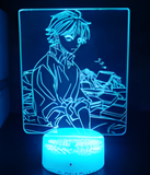 3D Illuminated Art - Hunter x Hunter - Chrollo Lucilfer 3D Illusion LED Night Light 16 Colors