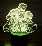 3D Illuminated Art - Hunter x Hunter - Hunter Group Photo 3D Illusion LED Night Light 16 Colors