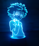 3D Illuminated Art - Hunter x Hunter - Killua Zoldyck 3D Illusion LED Night Light 16 Colors #3912