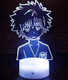 3D Illuminated Art - Hunter x Hunter - Killua 3D Illusion LED Night Light 16 Colors #3914
