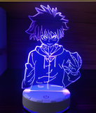 3D Illuminated Art - Hunter x Hunter - Killua Zoldyck 3D Illusion LED Night Light 16 Colors #3917