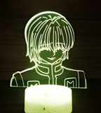 3D Illuminated Art - Hunter × Hunter - Leorio 3D Illusion LED Night Light 16 Colors