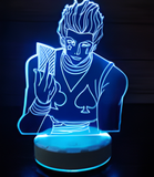 3D Illuminated Art - Hunter x Hunter - Hisoka 3D Illusion LED Night Light 16 Colors #3927