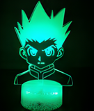 3D Illuminated Art - Hunter x Hunter - Gon (Serious) 3D Illusion LED Night Light 16 Colors