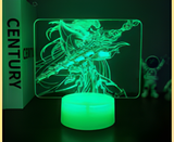 3D Illuminated Art - Honor of Kings - Cao Cao 3D Illusion LED Night Light 16 Colors
