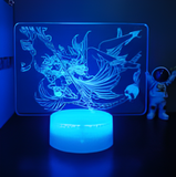 3D Illuminated Art - Honor of Kings - Daqiao 3D Illusion LED Night Light 16 Colors