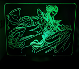 3D Illuminated Art - Honor of Kings - Di Renjie 3D Illusion LED Night Light 16 Colors
