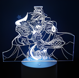 3D Illuminated Art - Honor of Kings - Li Xin 3D Illusion LED Night Light 16 Colors