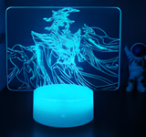 3D Illuminated Art - Honor of Kings - Mǐyuè (Mi Yue) 3D Illusion LED Night Light 16 Colors