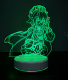 3D Illuminated Art - Genshin Impact - Sucrose 3D Illusion LED Night Light 16 Colors