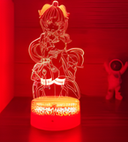 3D Illuminated Art - Genshin Impact - Ganyu 3D Illusion LED Night Light 16 Colors