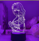 3D Illuminated Art - Genshin Impact - Raiden Shogun 3D Illusion LED Night Light 16 Colors #4124