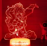 3D Illuminated Art - Genshin Impact - Barbara 3D Illusion LED Night Light 16 Colors