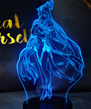 3D Illuminated Art - Genshin Impact - Ningguang 3D Illusion LED Night Light 16 Colors