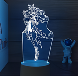 3D Illuminated Art - Genshin Impact - Shenhe 3D Illusion LED Night Light 16 Colors