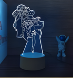 3D Illuminated Art - Genshin Impact - Yae Miko 3D Illusion LED Night Light 16 Colors #4141
