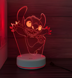 3D LED Night Light - Lilo & Stitch - Stitch