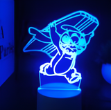 3D LED Night Light - Lilo & Stitch - Stitch (4)