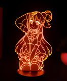 3D Illuminated Art - KonoSuba: God's Blessing on This Wonderful World! - Aqua 3D Illusion LED Night Light 16 Colors