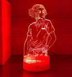 3D Illuminated Art - Tokyo Revengers - Male character 3D Illusion LED Night Light 16 Colors