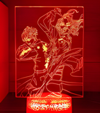 3D Illuminated Art - Tokyo Revengers - Takemichi Hanagaki and Manjiro Sano (Mikey) 3D Illusion LED Night Light 16 Colors