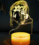 3D Illuminated Art - Tokyo Revengers - Ryūgūji Ken (Draken) 3D Illusion LED Night Light 16 Colors