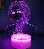 3D Illuminated Art - Tokyo Revengers - Sano Manjiro (Mikey) 3D Illusion LED Night Light 16 Colors #4434