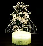 3D Illuminated Art - Genshin Impact - Yae Miko 3D Illusion LED Night Light 16 Colors #8201