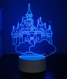 3D Illuminated Art - Studio Ghibli - Castle in the Sky 3D Illusion LED Night Light 16 Colors