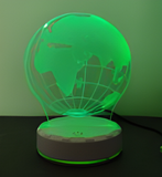 3D LED Night Light - Earth
