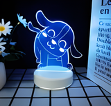 3D LED Night Light - Tilting Head Puppy