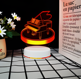 3D LED Night Light - Grand Piano