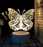 3D LED Night Light - Butterfly