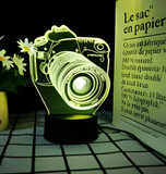3D LED Night Light - Camera