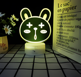 3D LED Night Light - Big Head Rabbit
