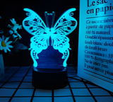 3D LED Night Light - Butterfly (2)