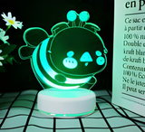 3D LED Night Light - Cartoon Bee