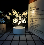 3D LED Night Light - Butterfly (3)