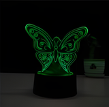 3D LED Night Light - Butterfly (5)