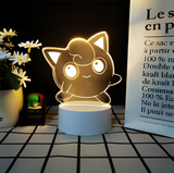 3D LED Night Light - Pokémon - Jigglypuff