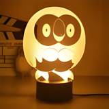 3D LED Night Light - Pokémon - Rowlet